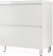 Миниатюра изображения товара Тумба под умывальник Style Line Манхэттен 90 2 ящика (напольная, белый)