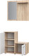 Миниатюра изображения товара Секция в прихожую НК Мебель Fun КП-1 / 71337652 (дуб сонома/белый)