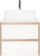 Миниатюра изображения товара Тумба под умывальник Style Line Монако МДФ 60 (подвесная, со столешницей)