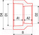 Миниатюра изображения товара Муфта переходная FV Plast PPR AA209025020
