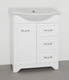 Миниатюра изображения товара Тумба под умывальник Style Line Олеандр-2 65 3 ящика (для классической раковины)