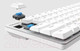 Миниатюра изображения товара Клавиатура Dareu EK868 (белый/синий, Brown Switch)