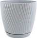 Миниатюра изображения товара Кашпо Formplastic Mika Eco FP-4540-040 (платина)