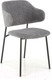 Миниатюра изображения товара Стул Halmar K497 (светло-серый/черный)