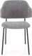 Миниатюра изображения товара Стул Halmar K497 (светло-серый/черный)