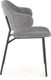 Миниатюра изображения товара Стул Halmar K497 (светло-серый/черный)