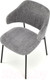 Миниатюра изображения товара Стул Halmar K497 (светло-серый/черный)