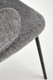 Миниатюра изображения товара Стул Halmar K497 (светло-серый/черный)