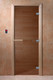 Миниатюра изображения товара Стеклянная дверь для бани/сауны Doorwood Теплый день 190x60 (коробка осина)