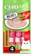 Миниатюра изображения товара Лакомство для кошек Inaba Чао-Чуру Пюре со вкусом куриного филе с кальмаром (4x14г)