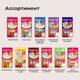 Миниатюра изображения товара Лакомство для кошек Inaba Чао-Чуру Пюре со вкусом тунца Кацуо (4x14г)