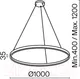 Миниатюра изображения товара Потолочный светильник Maytoni Rim MOD058PL-L54W3K