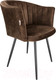 Миниатюра изображения товара Стул Sheffilton SHT-ST42-1/S95-1 (кофейный трюфель/черный муар)