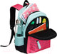 Миниатюра изображения товара Школьный рюкзак Torber Class X Mini / T1801-23-Pin (розовый/зеленый)