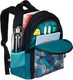 Миниатюра изображения товара Школьный рюкзак Torber Class X Mini / T1801-23-Bl-B (черный/бирюзовый)