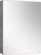 Миниатюра изображения товара Шкаф с зеркалом для ванной Belux Стокгольм ВШ 60 (31, бетон чикаго светло-серый)