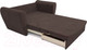 Миниатюра изображения товара Диван Mebel-Ars Квартет (кордрой коричневый)
