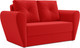 Миниатюра изображения товара Диван Mebel-Ars Квартет (кордрой красный)