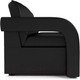 Миниатюра изображения товара Диван Mebel-Ars Кармен-2 (кожзам черный)