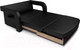 Миниатюра изображения товара Диван Mebel-Ars Кармен-2 (кожзам черный)