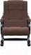 Миниатюра изображения товара Кресло-качалка Импэкс 77 (венге/V23)