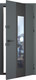 Миниатюра изображения товара Входная дверь Guard Inox Black 96x205 правая (графит/экосатин белый)