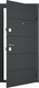 Миниатюра изображения товара Входная дверь Guard Eva 86x205 правая (графит/бьянко)
