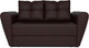 Миниатюра изображения товара Диван Mebel-Ars Квартет (экокожа шоколад)