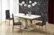 Миниатюра изображения товара Обеденный стол Halmar Galardo 160-200x90x76 (белый/золото)