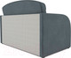 Миниатюра изображения товара Диван Mebel-Ars Малютка (велюр серо-синий HB-178 26)
