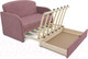 Миниатюра изображения товара Диван Mebel-Ars Малютка (велюр пудра НВ-178 18)