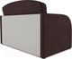 Миниатюра изображения товара Диван Mebel-Ars Малютка (велюр шоколад HB-178 16)
