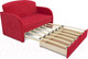 Миниатюра изображения товара Диван Mebel-Ars Малютка (кордрой красный)