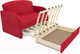 Миниатюра изображения товара Диван Mebel-Ars Малютка (кордрой красный)