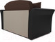 Миниатюра изображения товара Диван Mebel-Ars Малютка №2 (рогожка шоколад)