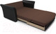 Миниатюра изображения товара Диван Mebel-Ars Малютка №2 (рогожка шоколад)