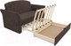 Миниатюра изображения товара Диван Mebel-Ars Малютка №2 (кордрой коричневый)