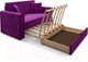 Миниатюра изображения товара Диван Mebel-Ars Санта (фиолетовый)