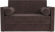 Миниатюра изображения товара Диван Mebel-Ars Санта №2 (кордрой коричневый)