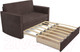 Миниатюра изображения товара Диван Mebel-Ars Санта №2 (кордрой коричневый)
