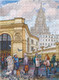Миниатюра изображения товара Пазл Collaba puzzle У метро Смоленская / 962470 (532эл)