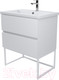 Миниатюра изображения товара Тумба под умывальник Дабер 012 Andrea Elen 80 / Т12.8А.1.5 (белый древесный)