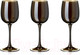 Миниатюра изображения товара Набор бокалов Glasstar Горький шоколад RNGCH_8164_11 (3шт)
