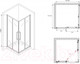 Миниатюра изображения товара Душевой уголок Abber Schwarzer Diamant AG02080H