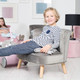 Миниатюра изображения товара Диван детский Roba Lil Sofa / 450110GA (серый)