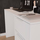 Миниатюра изображения товара Письменный стол ТриЯ Марли тип 1 (белый)