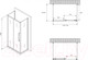 Миниатюра изображения товара Душевой уголок Abber Schwarzer Diamant AG30140MH-S75M-S75M
