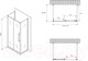 Миниатюра изображения товара Душевой уголок Abber Schwarzer Diamant AG30140MH-S85M-S85M