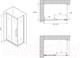 Миниатюра изображения товара Душевой уголок Abber Schwarzer Diamant AG30150H-S75