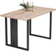 Миниатюра изображения товара Обеденный стол Mio Tesoro Laim 100x60 (дуб сонома/черный)